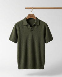 SUROH V-Neck Polo 4