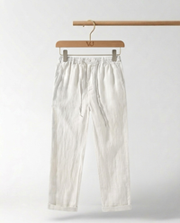SOLENNE Linen Pants 1